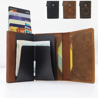 Genuine Leather Credit Card Holder